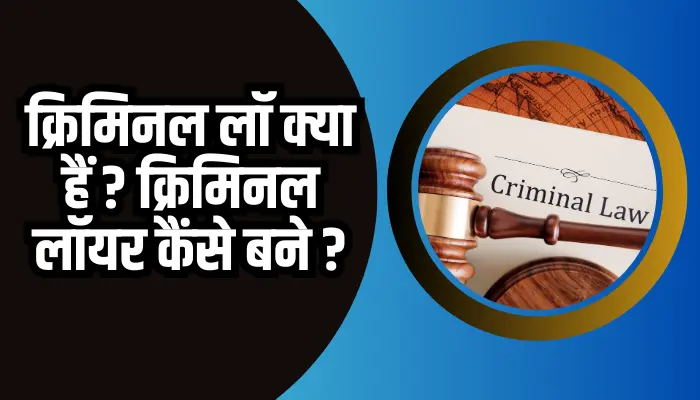 What Is Criminal law In Hindi
